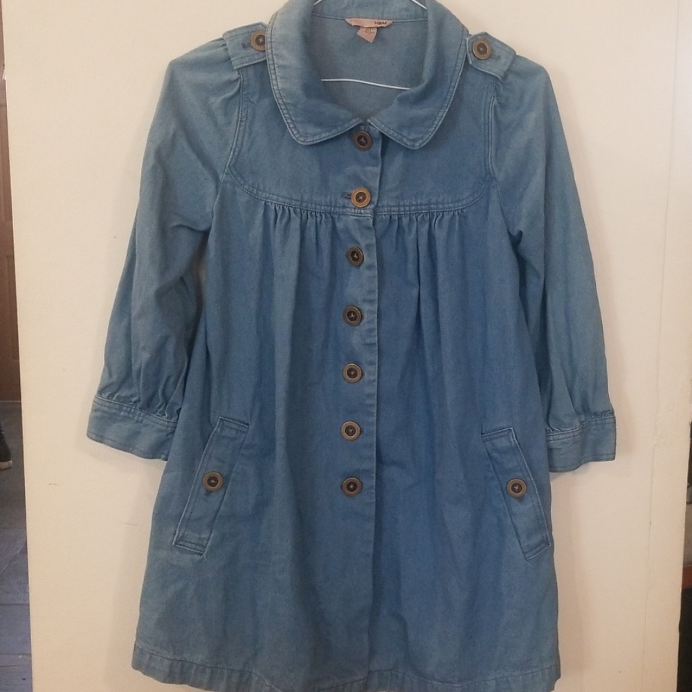 H&M jean jacket size 4